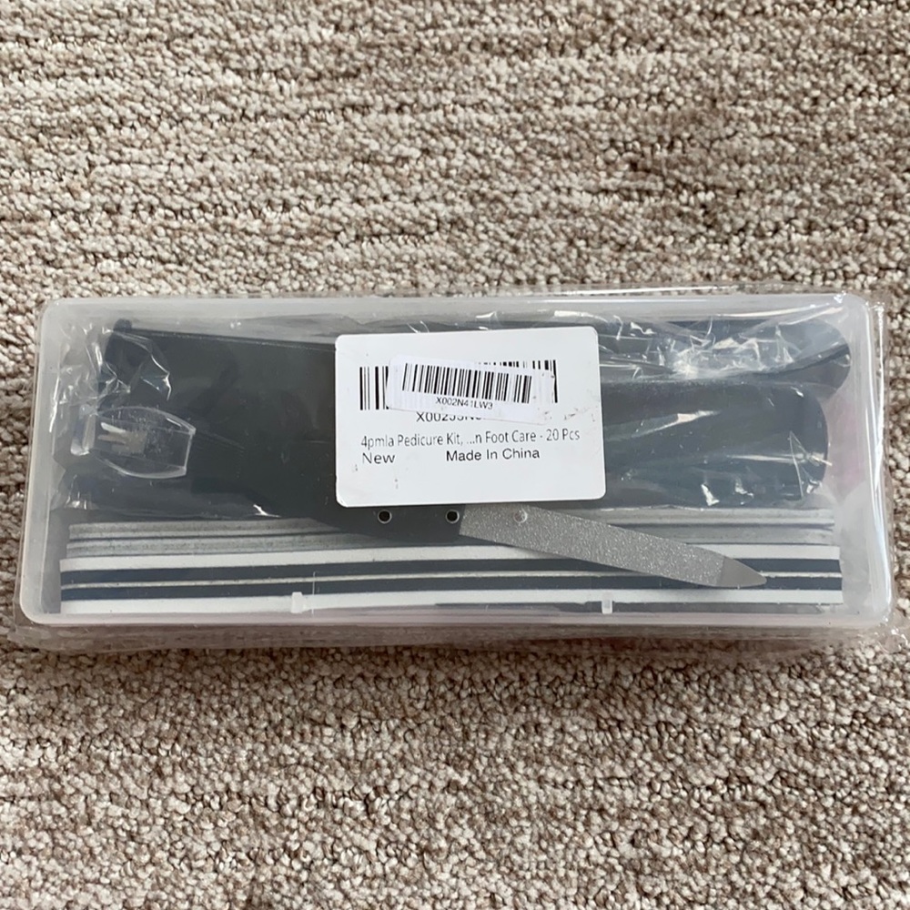 4PMLA Pedicure tools kit never used